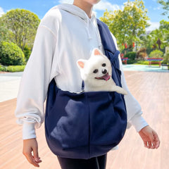Outdoor Pet Carrier Bag Portable Shoulder Bag Cat Walking Bag Travel Transport Bag for Small Dogs Cats within 7.5Kg Pet Supplies