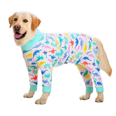 Covered Four-Legged Bodysuit Shirt Clothing Nursing Belly Pet Recovery Suit Dog Pajamas Pet Supplies Dogs Jumpsuit Dog Clothes