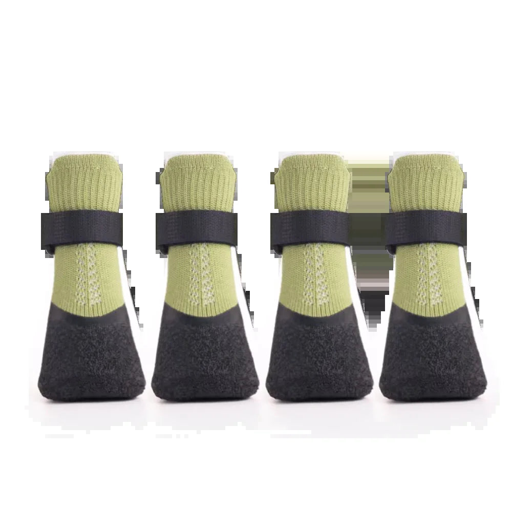 Antifreeze Winter Dog Snow Boots for Large & Medium Breeds - Non-Slip Waterproof Paw Protection Shoes for Labrador, Golden Retriever & Border Collie