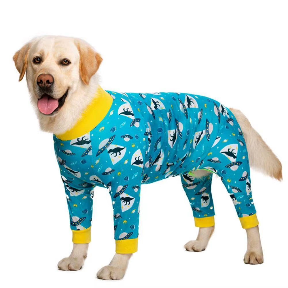 Covered Four-Legged Bodysuit Shirt Clothing Nursing Belly Pet Recovery Suit Dog Pajamas Pet Supplies Dogs Jumpsuit Dog Clothes