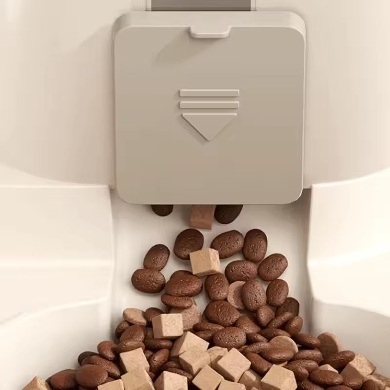 Large-Capacity Automatic Pet Feeder and Water Dispenser for Cats and Dogs