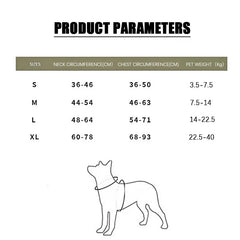 Tactical Large Dog Harness & Leash Set - Explosion-Proof Traction Control Strap - Heavy-Duty Nylon Pet Chest Harness for Training