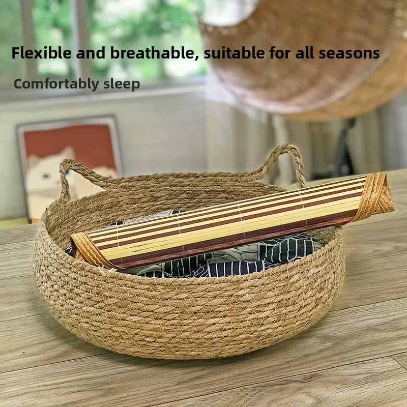 Wier Bed Mat All Season Use Winter Warm Detachable Waable Ass Woven Scratching Board Medium Large Small Size