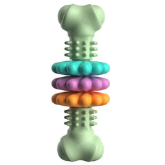 Interactive Rubber Dog Chew Toy | Dental Molar Bone for Puppies & Dogs