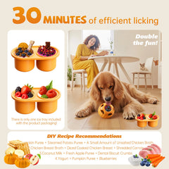 Interactive Frozen Dog Treat Toy and Silicone Mold Set - No-Mess Screw-Open Refillable Rubber Pupsicle Puzzle for Summer Cooling, Anxiety Relief, and Mental Enrichment
