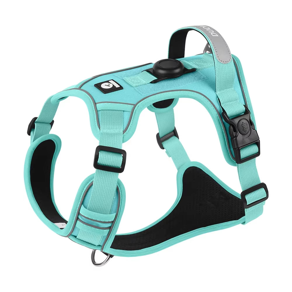 Anti Pull Dog Harness for Large Medium Dogs Reflective Escape Proof Tracker Chest Strap Breathable Adjustable Pet Supplies