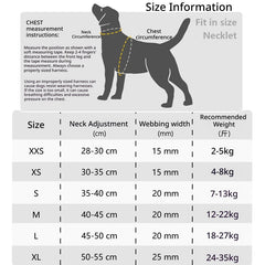 ComfortRide Non-Choke Breathable Dog & Cat Collar and Leash Set – Soft Neoprene Padded Safety Reflective Matching Pet Collar & Leash Bundle