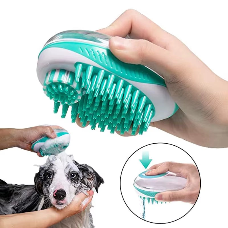 2 in 1 Pets Electric Massage Brush