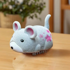 Electric Mouse Cat Toy – Self-Moving Interactive Hamster Toy with Obstacle Avoidance & Plush Design