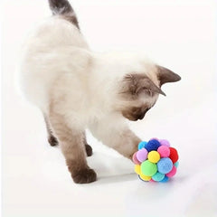 Cat Playing Interactive Soft Balls