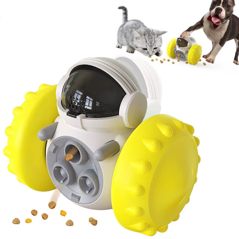 Pets Slow Feeding IQ Robot - Interactive Puzzle Toy