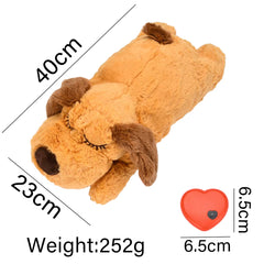 Sleep Aid Dog Heartbeat Toy - Behavioural Training/Anxiety Relief Soft Toy