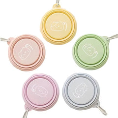 Dog Pet Folding Silicone Bowls 350Ml/650Ml Outdoor Travel Foldable Portable Cat Food Water Container Feeding Tray Bowls