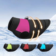 Pet Waterproof Warm Large Dog Vest Cat Puppy Ski Winter Warm Dog Clothes Waterproof Pet Vest Zipper Jacket
