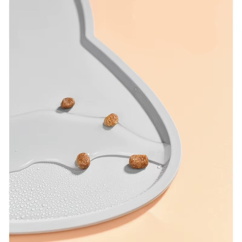 Silicone Pet Feeding Bowl Food Mat Non-Stick Waterproof