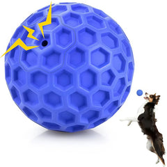 Squeaky Dog Balls Indestructible Toy For Aggressive Chewers - Interactive Toy