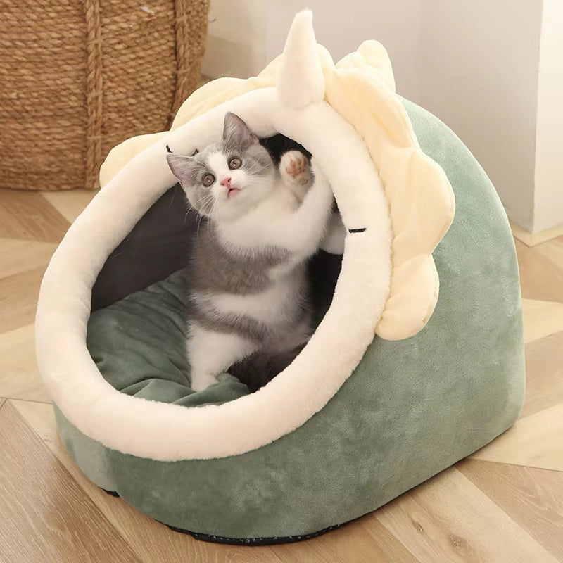 Sleep Bed For Small Pets - Foldable Removable Washable