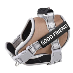 Dog Harness for Small & Medium Dogs, Adjustable Reflective Pet Vest Harness for Outdoor Walking