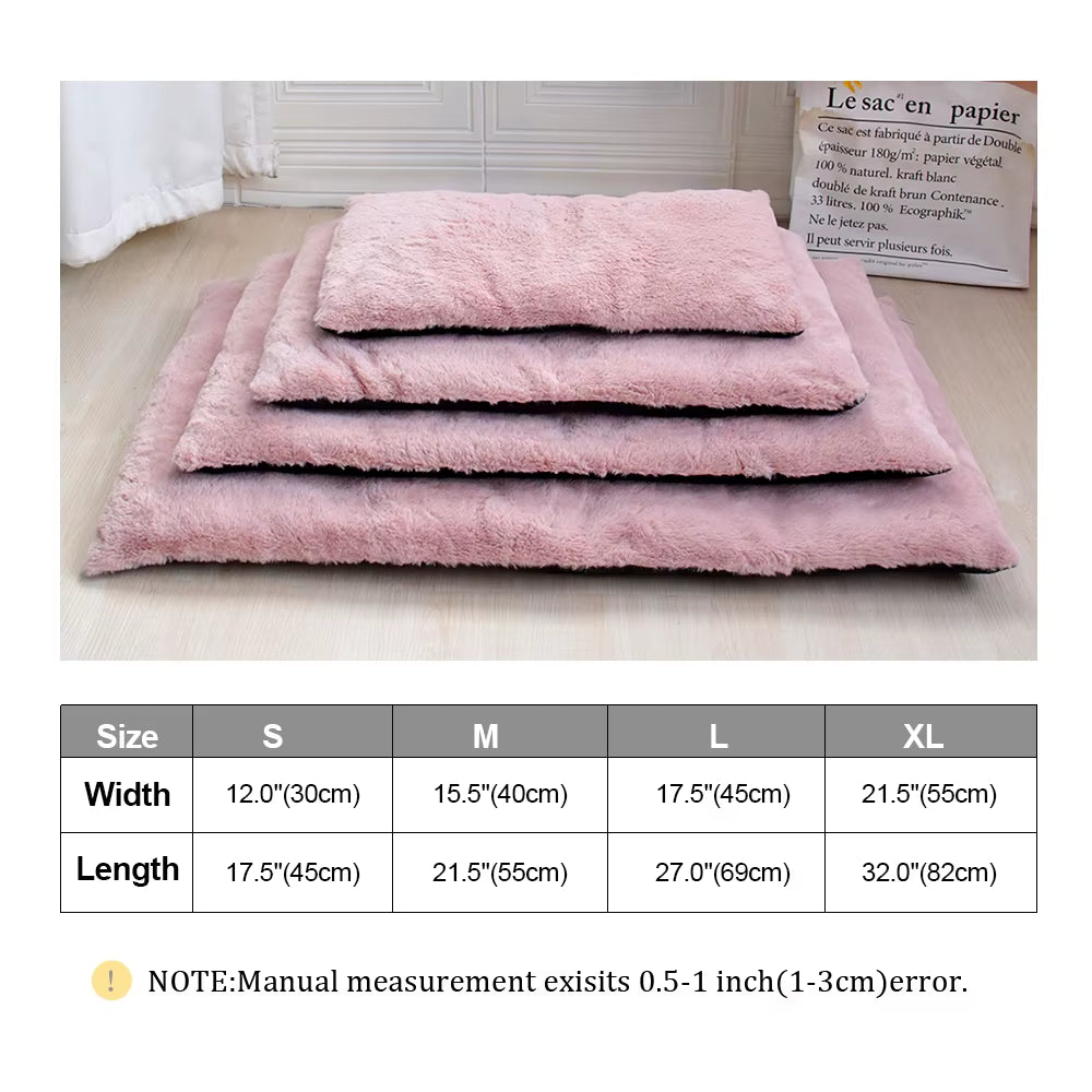 Premium Thick Winter Dog Bed Mat - Cozy Cushion for Small, Medium, and Large Pets