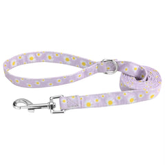 Flower Pattern Pet Leashes Dog Leash Small Cat Puppy Outdoor Walking Running Lead Rope Fashion Durable for Small Big Medium Dogs