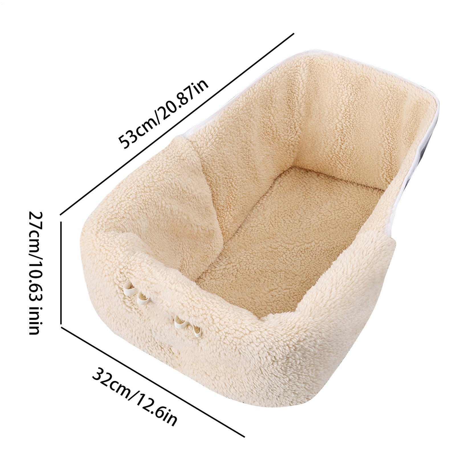 Dog Stroller Pad Winter Dog Cat Stroller Cushion Mat Liners Magnetic