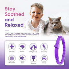 Cat Calming Collar 3-Pack & 4-Pack - Natural Pheromone Anxiety Relief