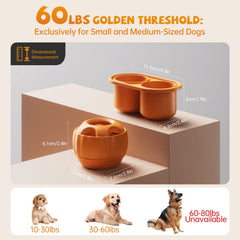 Interactive Frozen Dog Treat Toy and Silicone Mold Set - No-Mess Screw-Open Refillable Rubber Pupsicle Puzzle for Summer Cooling, Anxiety Relief, and Mental Enrichment