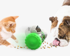 Interactive Cat & Dog Puzzle Toy - Robot Slow Feeder & IQ Treat Dispenser