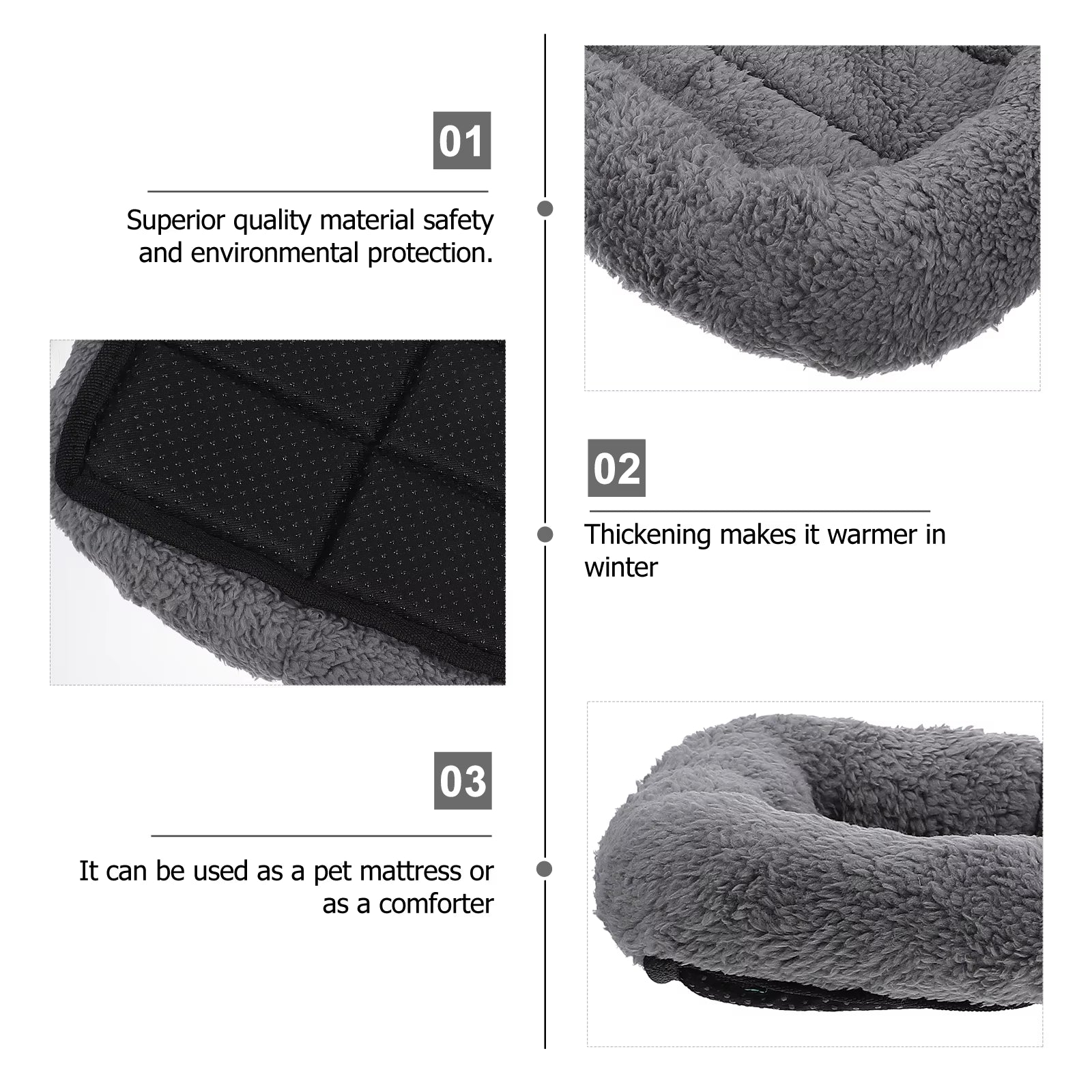 Portable Waterproof Pet Mat Dog Sleep Mat Comfortable Cloth Mat Pet Cushion Pet Floor Sleeping Mat Pet Supply Cat Beds Mats