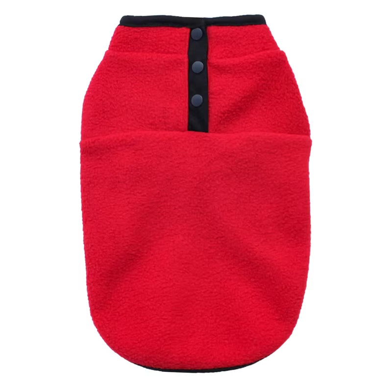 Winter Dog Clothes Soft Fleece