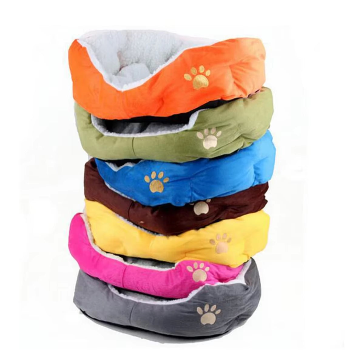 Washable Super Soft Dog Bed Pet Mattress Supplied Plush Large Cat Mat Lamb Fur Dog Kennel Teddy Small Bulldog Etc