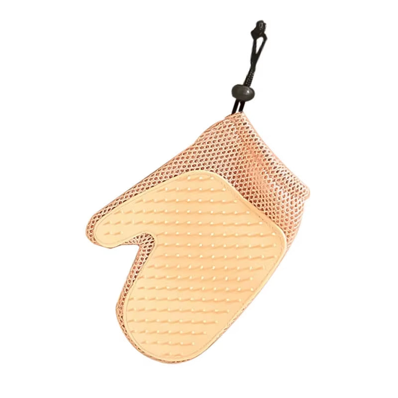 Pet Grooming Glove – Fur Remover & Deshedding Brush for Cats and Dogs