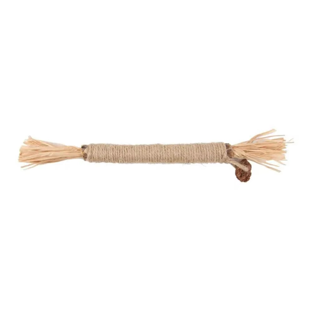 4PCS Natural Teeth Chew Stick Cats Toy Cleaning Cat Interactive Toy Bell Pet Fun Toy for Cats Accessories