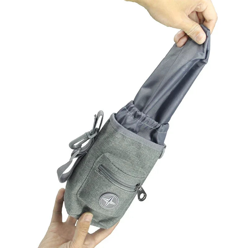 Pet Training Waist Bag Portable Outdoor Poo Bags Dog Training Bags Pet Snack Food Container Puppy Snack Waist Bag Pets Supplies