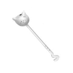 Funny Cat Spoon – Cute Cartoon Meow Teaspoon for Coffee, Dessert & Gifts
