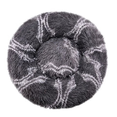 Cats Plush Bed Round - For Soft And Warm Sleep
