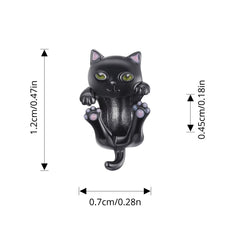 Cat Shaped Pendants For Bracelet & Necklace