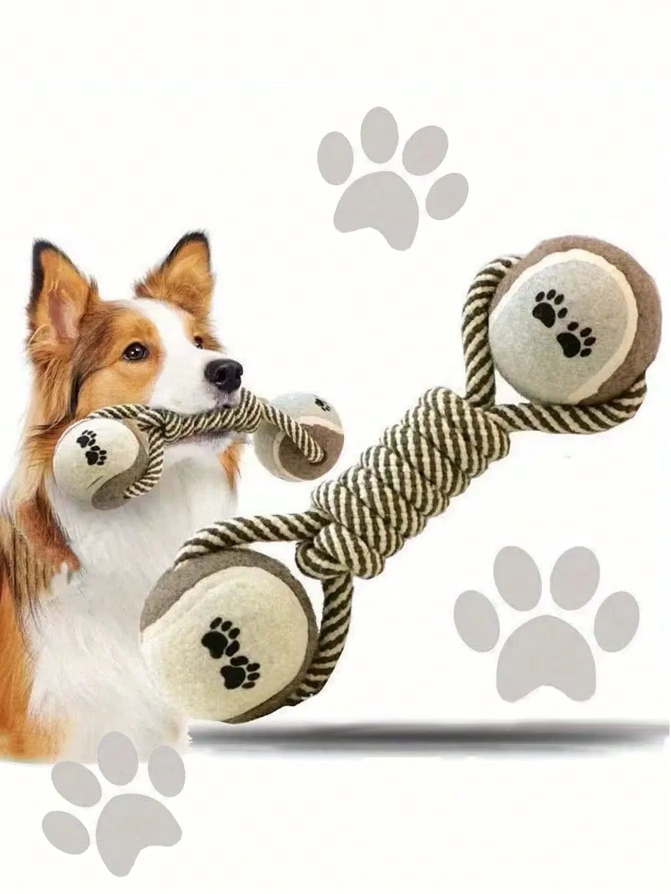 1 Piece of Indestructible Teeth Cleaning Pet Toy, Dog Chew Durable Toy, Cat and Dog Teeth Cleaning Supplies