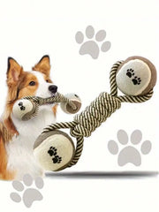 1 Piece of Indestructible Teeth Cleaning Pet Toy, Dog Chew Durable Toy, Cat and Dog Teeth Cleaning Supplies