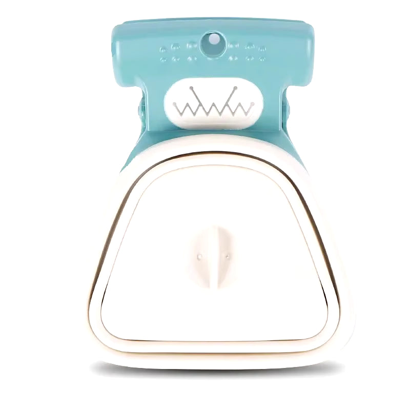 Foldable Dog Pooper Scooper with Eco-Friendly Decomposable Bags for Convenient Waste Cleanup