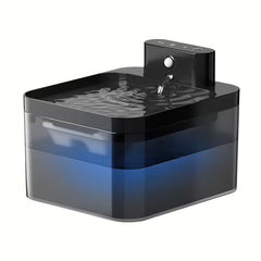 2.2L Wireless Automatic Pet Water Dispenser Rechargeable Cat Indoor Fountain Dispenser with 2600Mah Infrared Sensor for Dog Cat