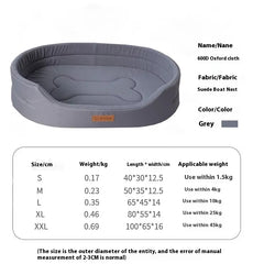 Pets Oval Shaped Bed - Luxury Design And Quality
