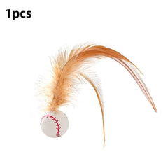 Funny Silicone Cat Toy Balls Durable Easy to Use Indoor Rolling Magic Ball Small Cat Teasing Stick