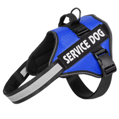 Heavy-Duty No-Pull Dog Harness | Explosion-Proof Reflective Vest for Large Dogs