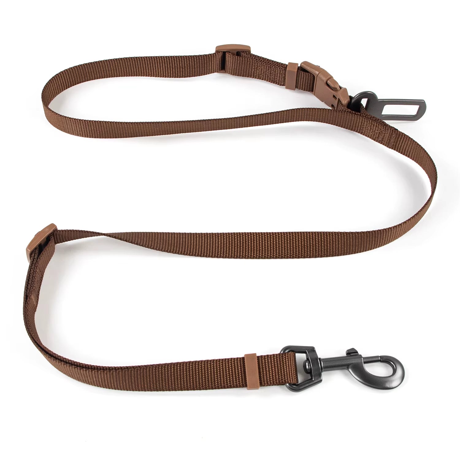 Adjustable Dog Car Leash Seat Belt Secure Pet Restraint System for Vehicle Durable Multi-Purpose Dog Leash for Dogs