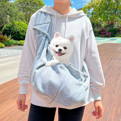 Outdoor Pet Carrier Bag Portable Shoulder Bag Cat Walking Bag Travel Transport Bag for Small Dogs Cats within 7.5Kg Pet Supplies