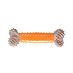 Self-Entertainment TPR Bone-Shaped Dog Chew Stick - Heavy-Duty Chew-Resistant Dental Molar Toy for Puppies, Small, and Medium Dogs