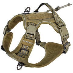 Tactical Dog Harness - Adjustable And Breathable