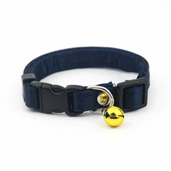 Cat Collar,Cotton Breakaway with Bell,Safety Buckle Wedding Cat Collar for Girl Boy Cats and Small Dogs,Adjustable Pet Supplies