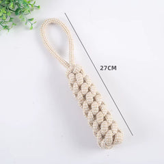 Cat Dog Knot Toy Cleaning Teeth Grinding Teeth Interest Interactive Wear Resistant Knot Toy Play Entertainment Pet Supplies